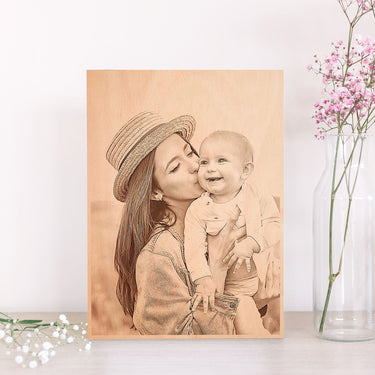 Фотообраз на дърво A3+ (44 x 32 см)