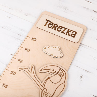 Детски метър за стена - зоологическа градина