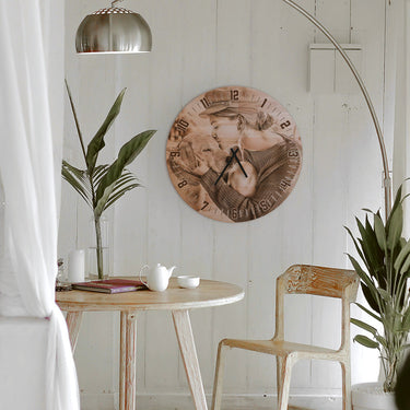 Масивни часовници с вашата снимка - 50 см