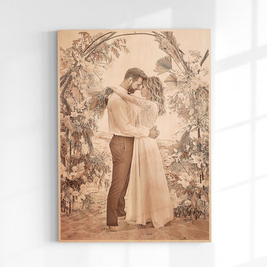 Фотообраз на дърво A2 (60 x 40 см)